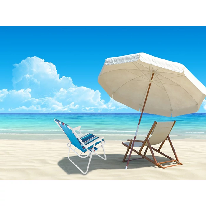 Összecsukható kemping szék, csíkos