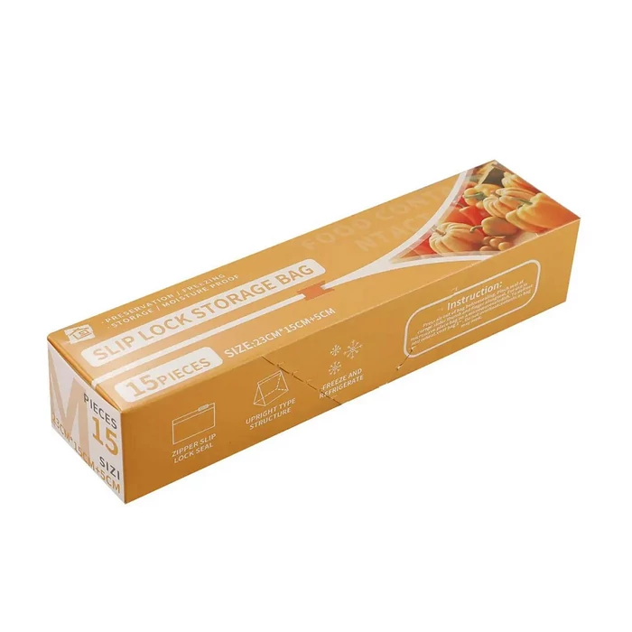 Csúszózáras tasak (ZIP) 1200ml 15db