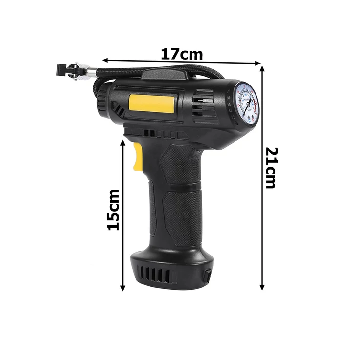 Autó kompresszor, 12v 120w 10 bar