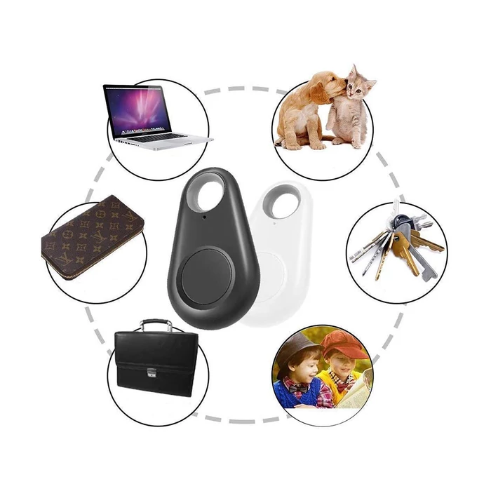 Okos nyomkövető, bluetooth, fekete