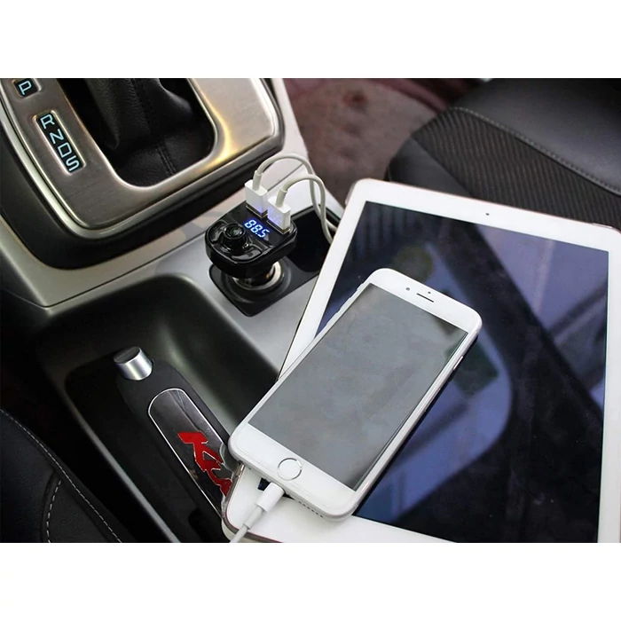 FM SD MP3 Bluetooth adó, 2xUSB töltő