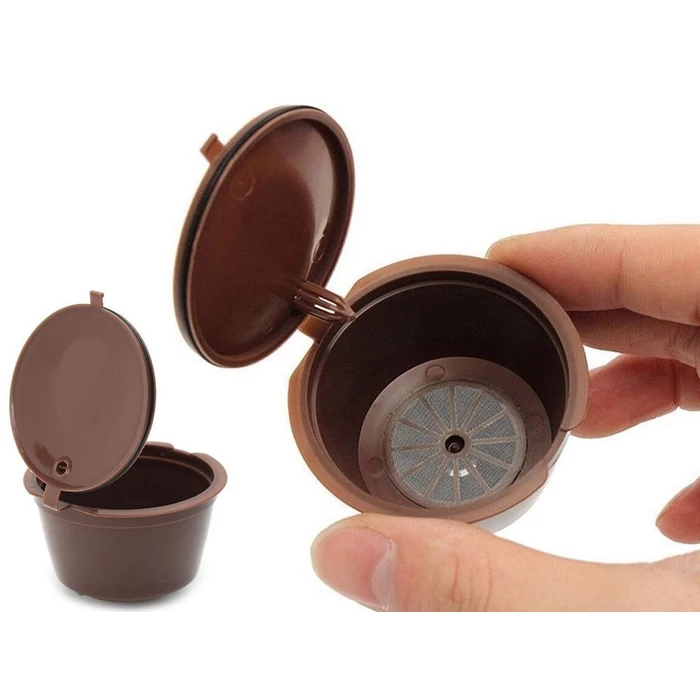 Újrafelhasználható dolce gusto kávékapszula 5db