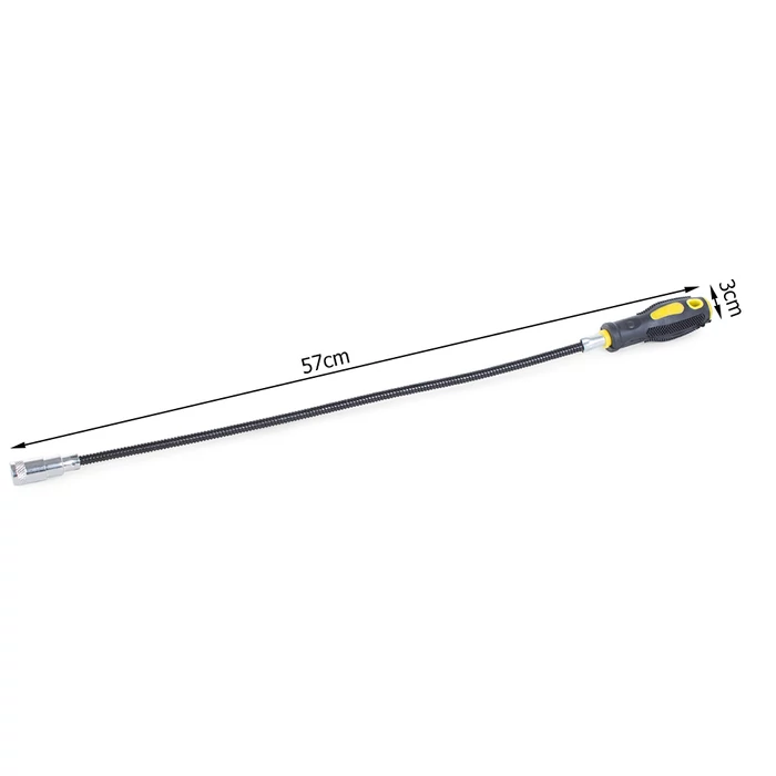 Flexibilis, mágneses markoló LED lámpával, 57 cm