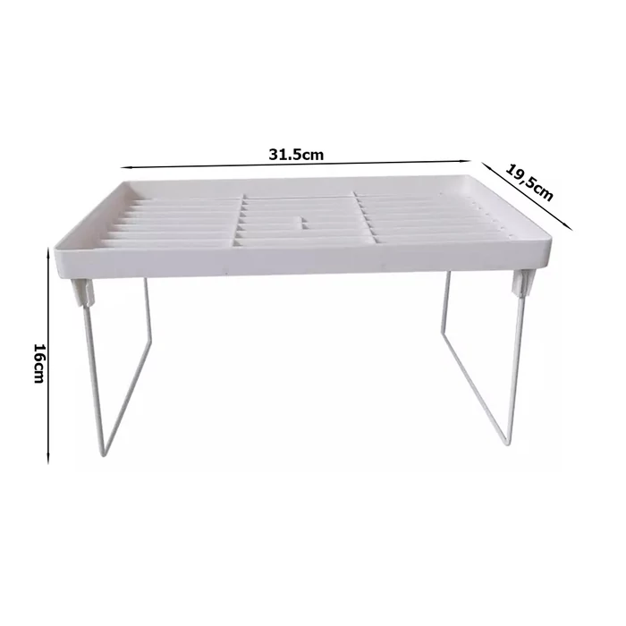 Állvány, polc, 16x31,5x19,5cm