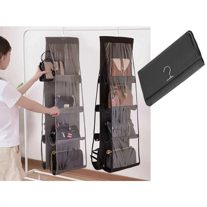 Szekrényrendező kézitáskákhoz