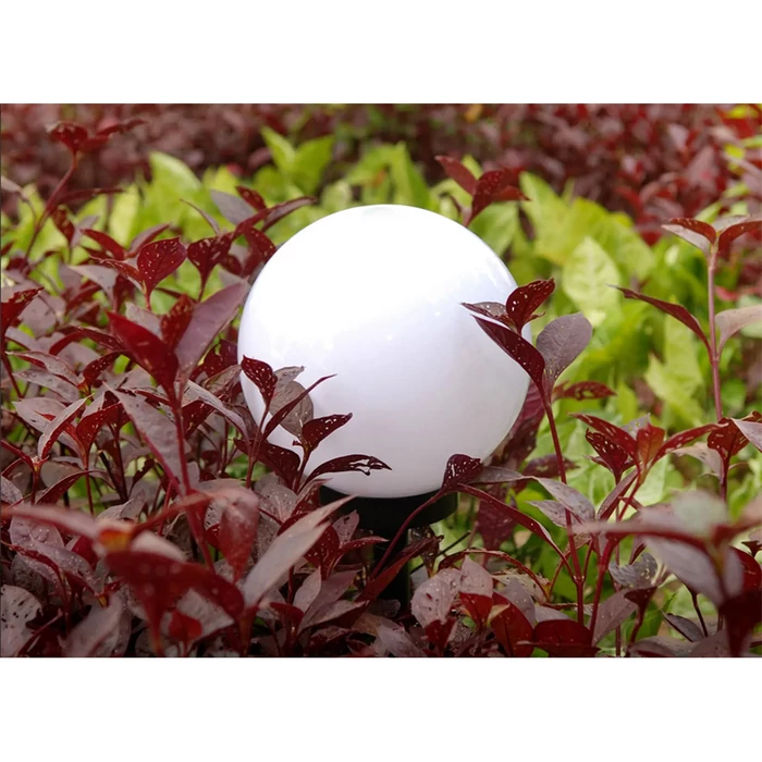 4x napelemes kerti lámpa, fehér, 10cm