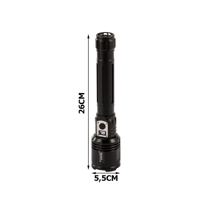 Cree XHP160 zseblámpa