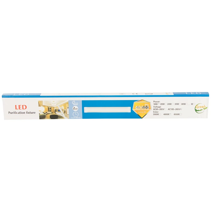 LED felületszerelt lámpa 60cm 18w, semleges