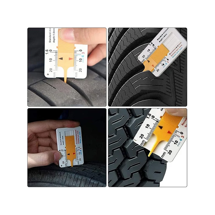 Gumikopás jelző, mélységmérő