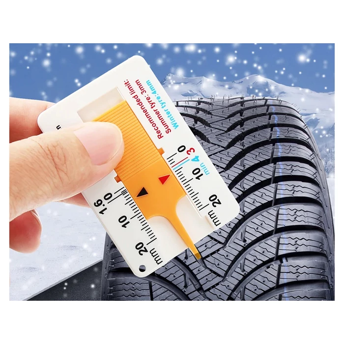 Gumikopás jelző, mélységmérő