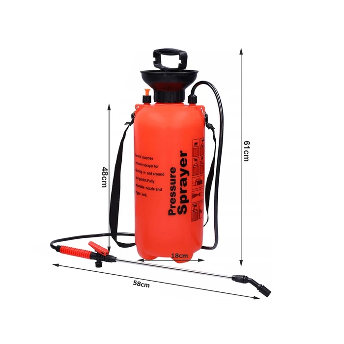 Kézi kerti permetező, 10L