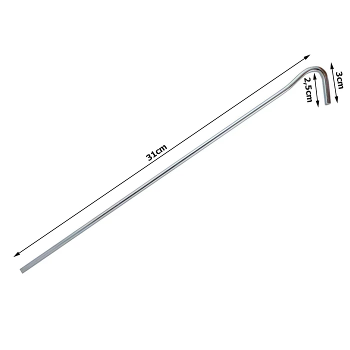 Sátorcövekek 31cm, 10 db