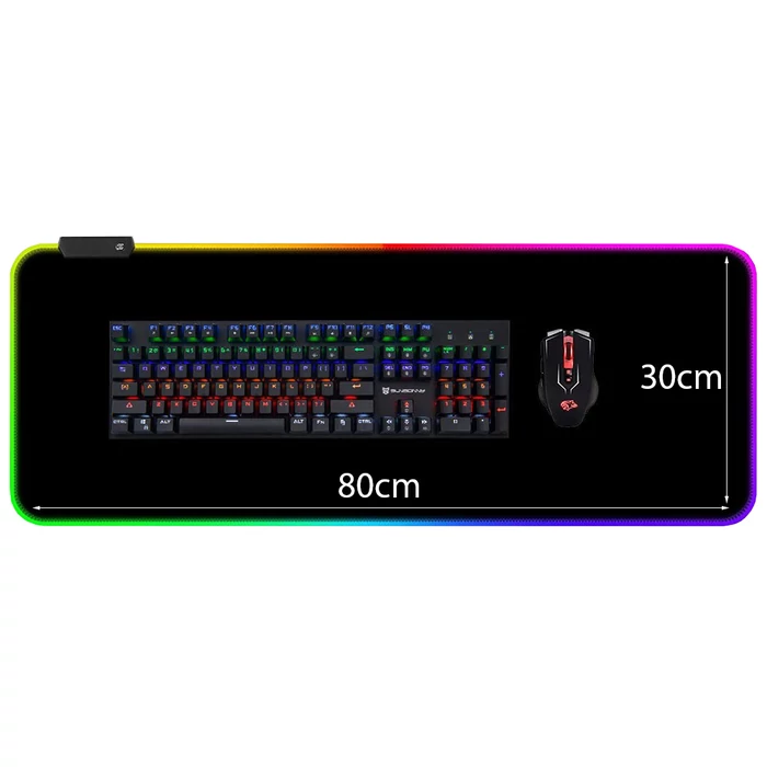 Led háttérvilágítású egérpad