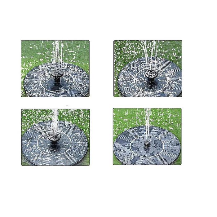 Napelemes kerti szökőkút