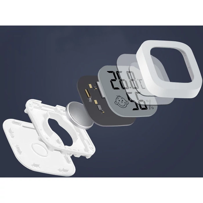 Digitális hőmérő, időjárás állomás