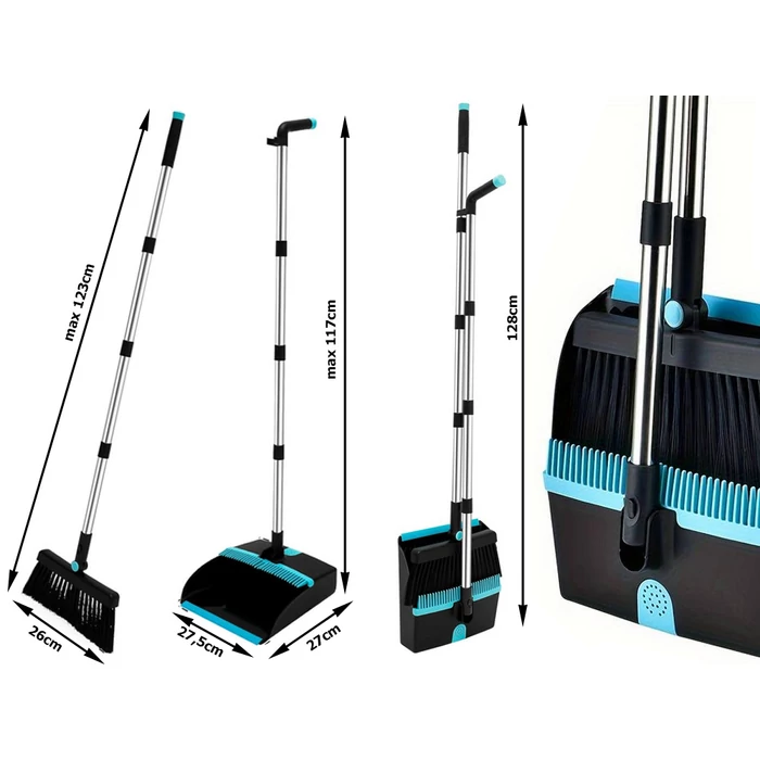 Hosszú nyelű seprű és lapát készlet