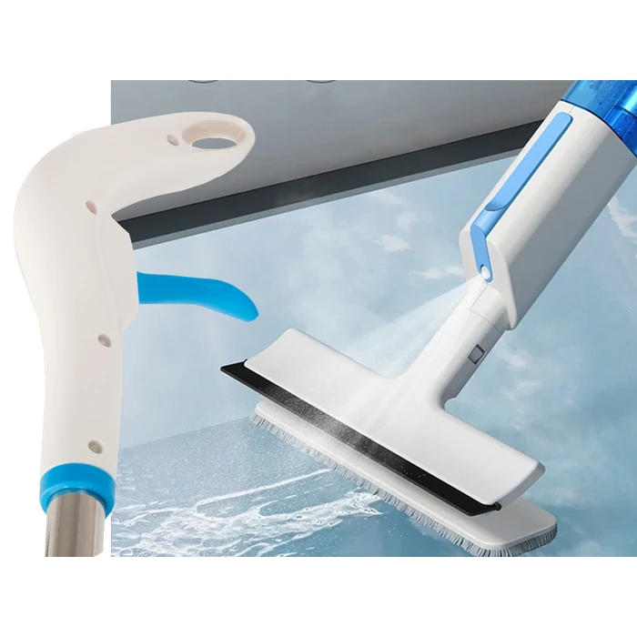 2 az 1-ben lapos felmosó ablak- és padlótisztító spray-vel