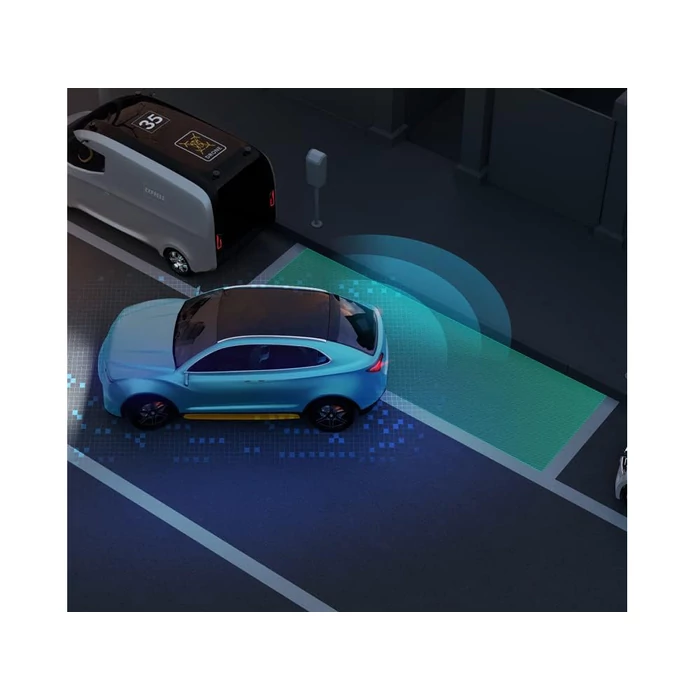 Tolatóradar szett LCD kijelzővel