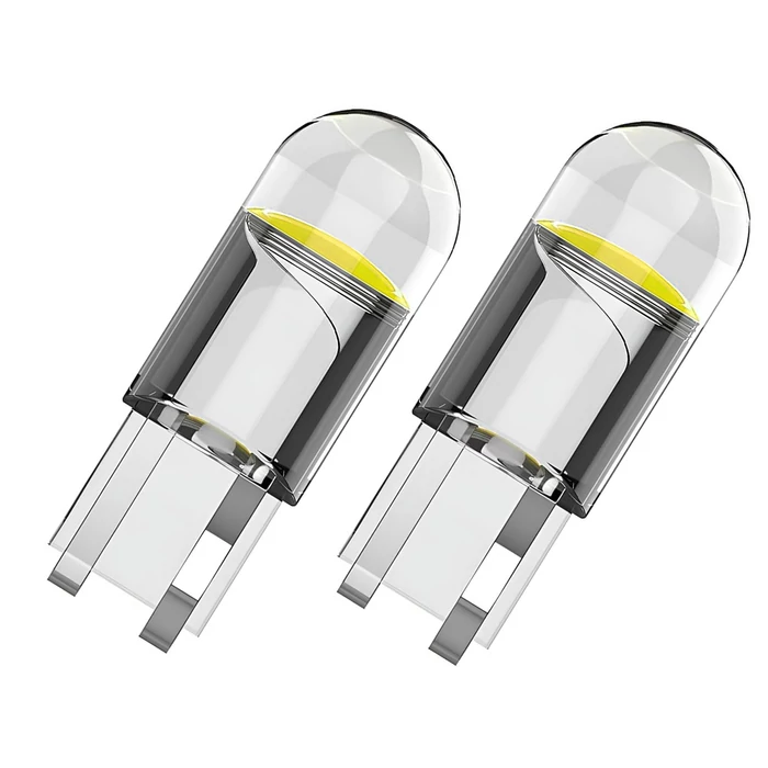 T10 LED autóizzó fehér színben, W5W foglalattal, 2 db
