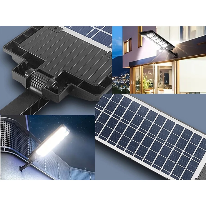 Napelemes LED lámpa, utcai lámpa 