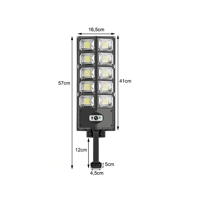 Napelemes LED lámpa, utcai lámpa 