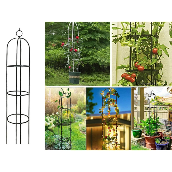 Kerti pergola virágtartó 