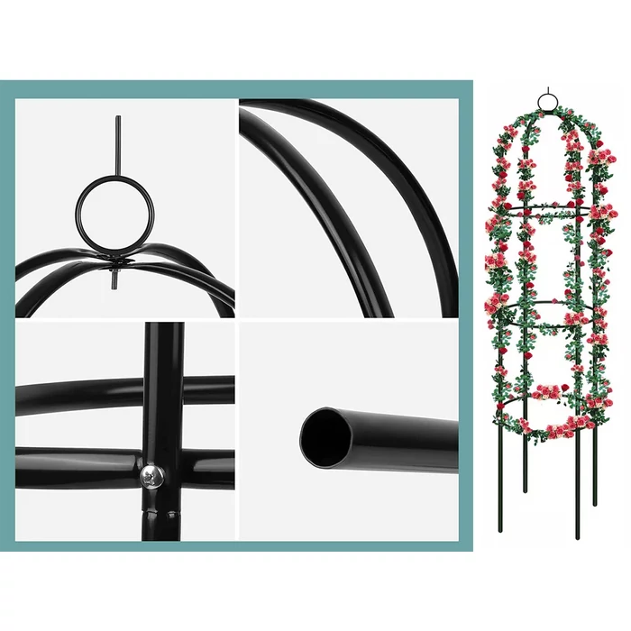 Kerti pergola virágtartó 