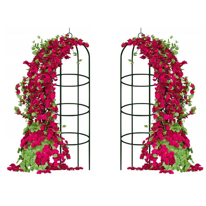 Kerti pergola virágtartó 