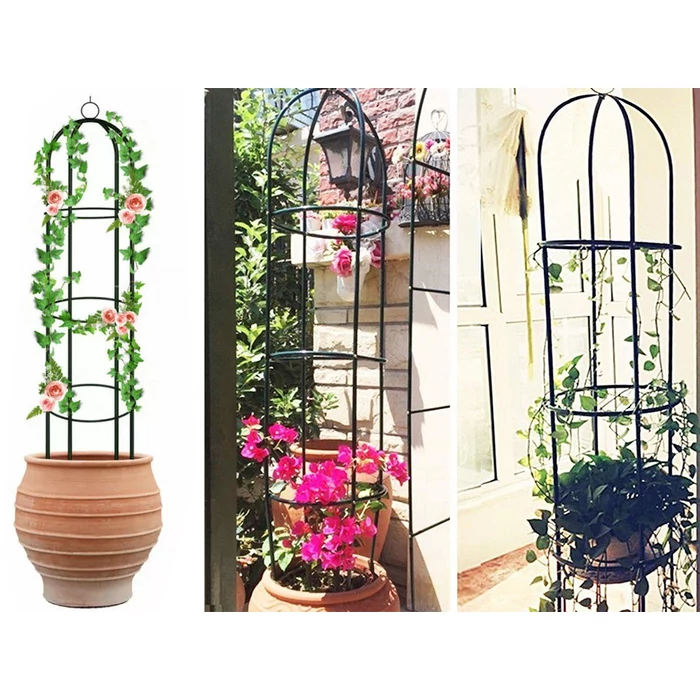 Kerti pergola virágtartó 