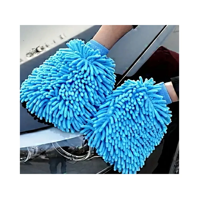 Mikroszálas szövetkesztyű autómosáshoz