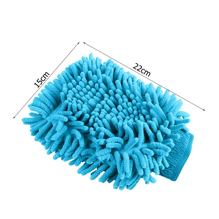 Mikroszálas szövetkesztyű autómosáshoz