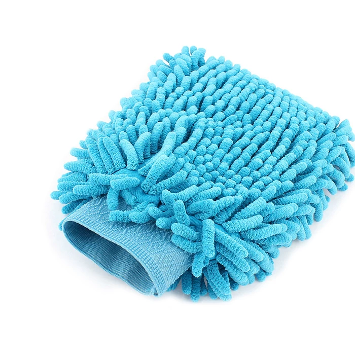 Mikroszálas szövetkesztyű autómosáshoz