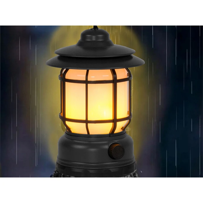 Újratölthető led usb kemping lámpa 