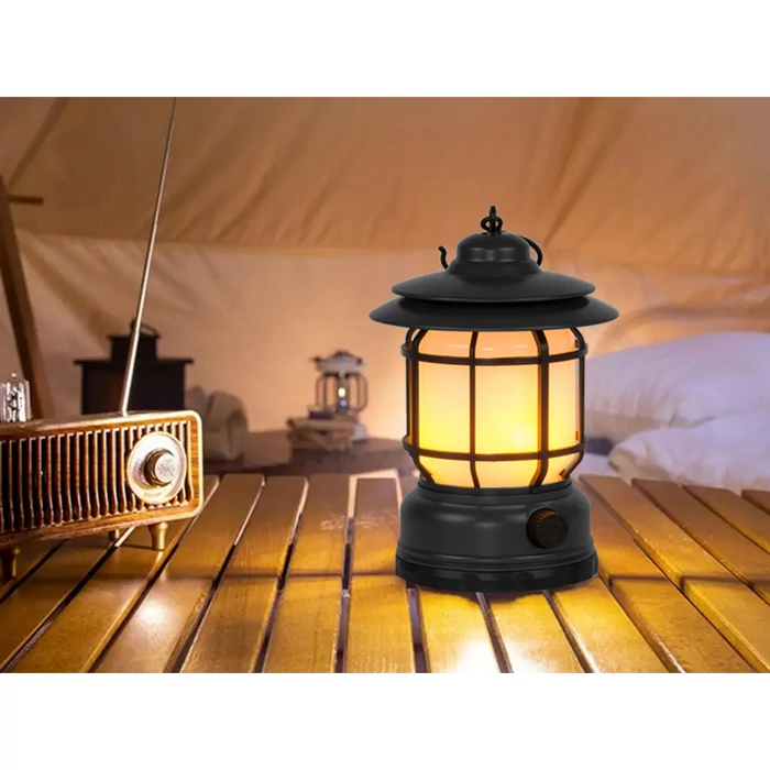 Újratölthető led usb kemping lámpa 