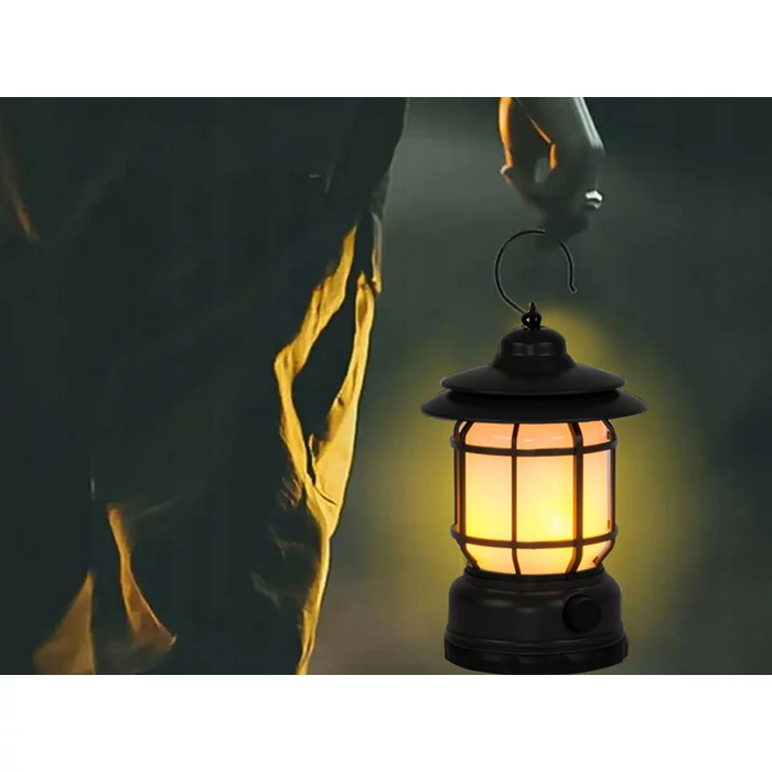 Újratölthető led usb kemping lámpa 