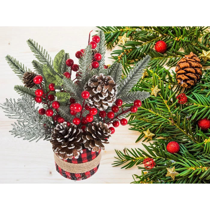 Karácsonyi asztaldísz