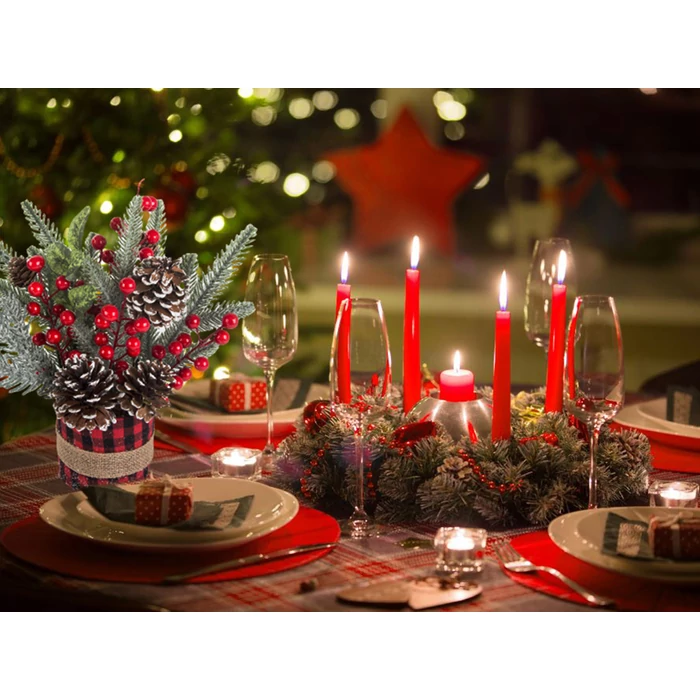 Karácsonyi asztaldísz