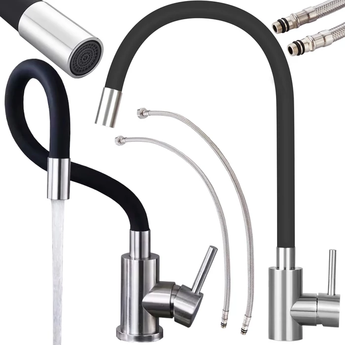 Konyhai csaptelep flexibilis kifolyóval