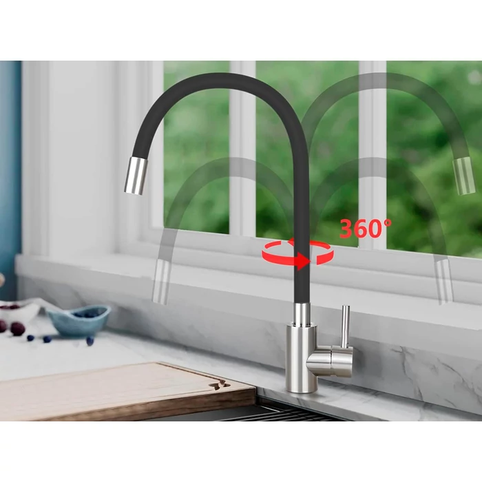 Konyhai csaptelep flexibilis kifolyóval