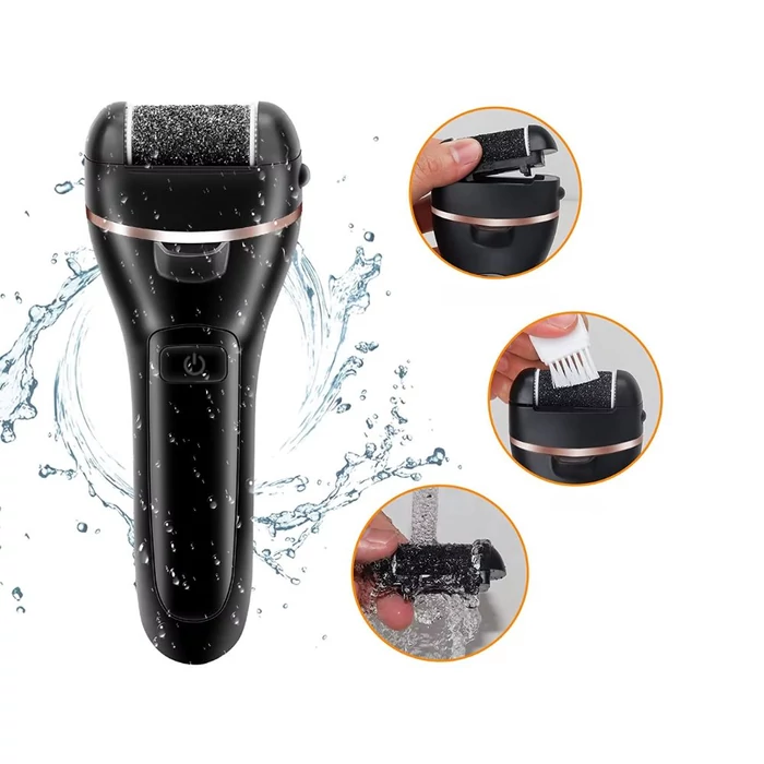 Elektromos lábápoló készlet, 17 részes