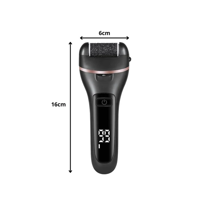 Elektromos lábápoló készlet, 17 részes