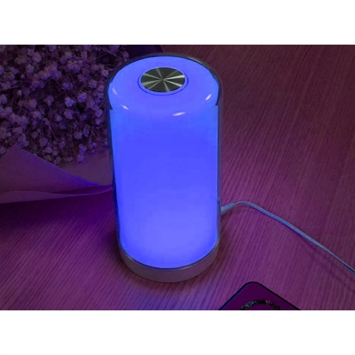 Érintőkapcsolós, akkus éjjeli lámpa 4 színnel