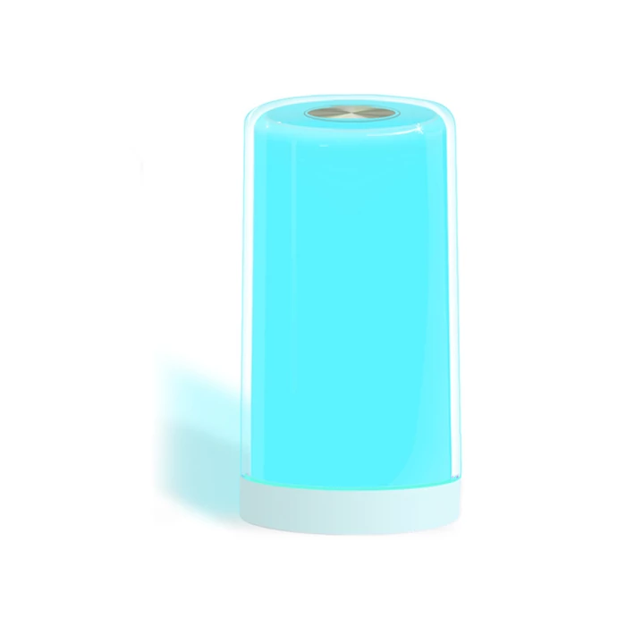 Érintőkapcsolós, akkus éjjeli lámpa 4 színnel