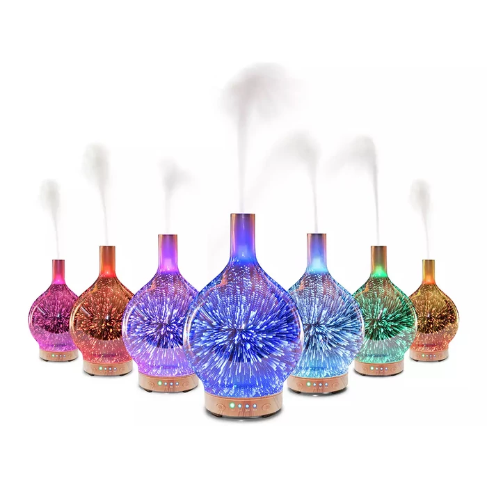 Párásító üvegbúra látványos éjszakai fénnyel