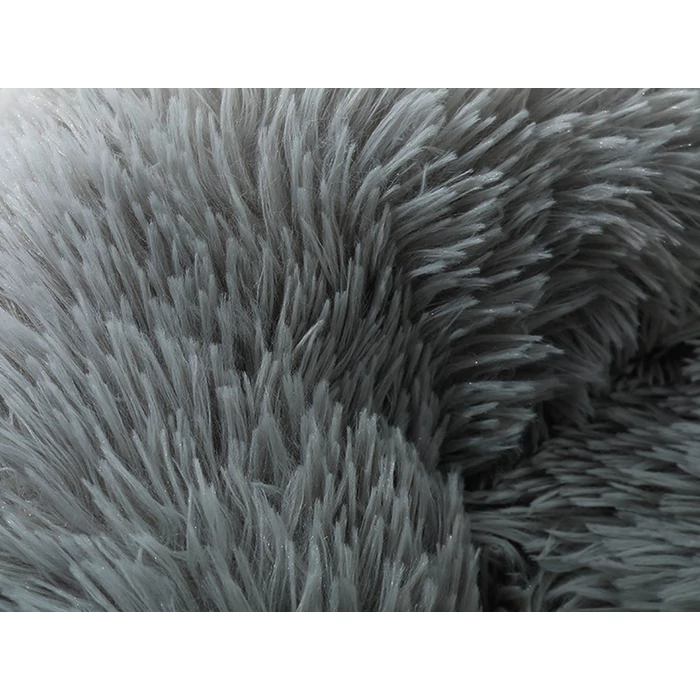 Kutya, macska plüss fekhely, 100 x 15 cm, sötét szürke