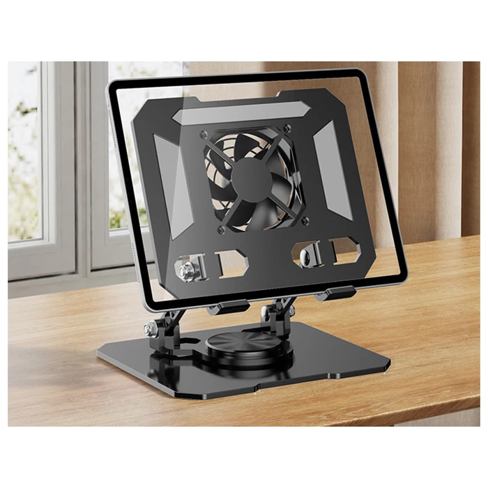 Telefon- és tablettartó állvány hűtéssel, 4-16"