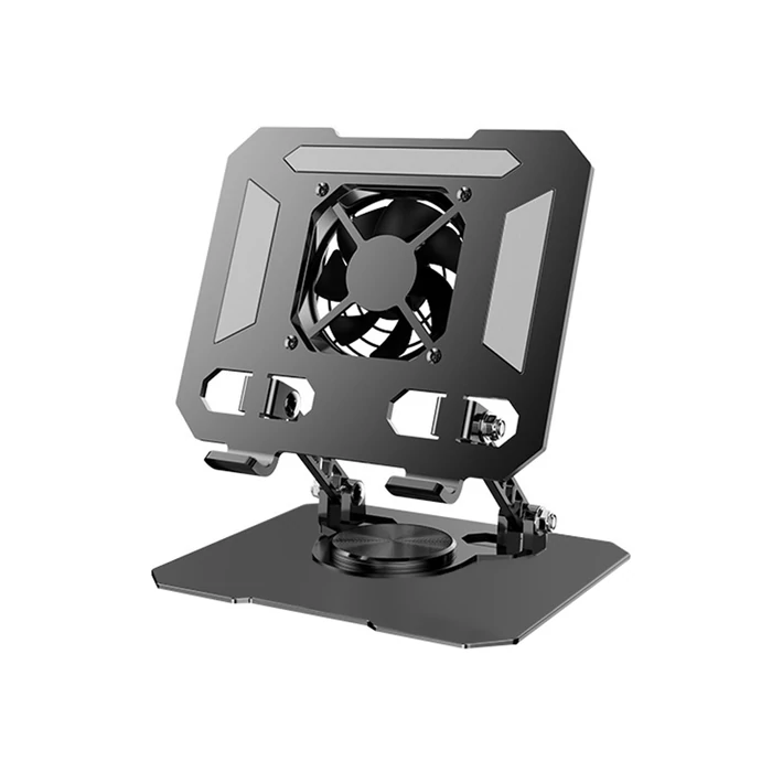 Telefon- és tablettartó állvány hűtéssel, 4-16"