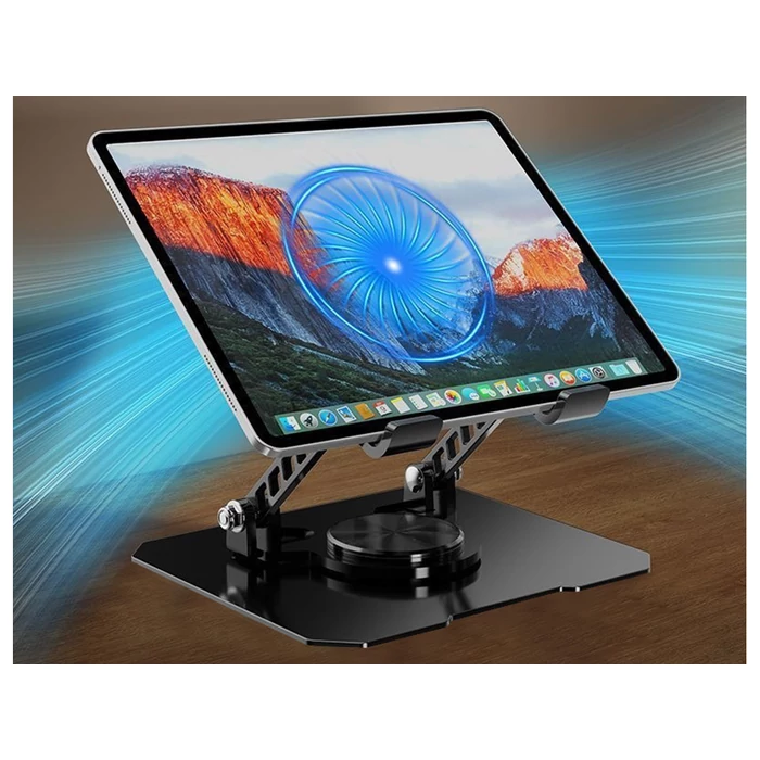 Telefon- és tablettartó állvány hűtéssel, 4-16"