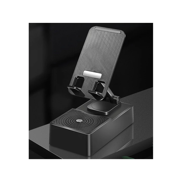 Tablet- és telefontartó Bluetooth hangszóróval