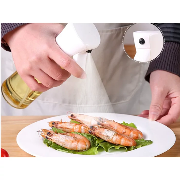 Olaj spray permetező, 200 ml, fehér